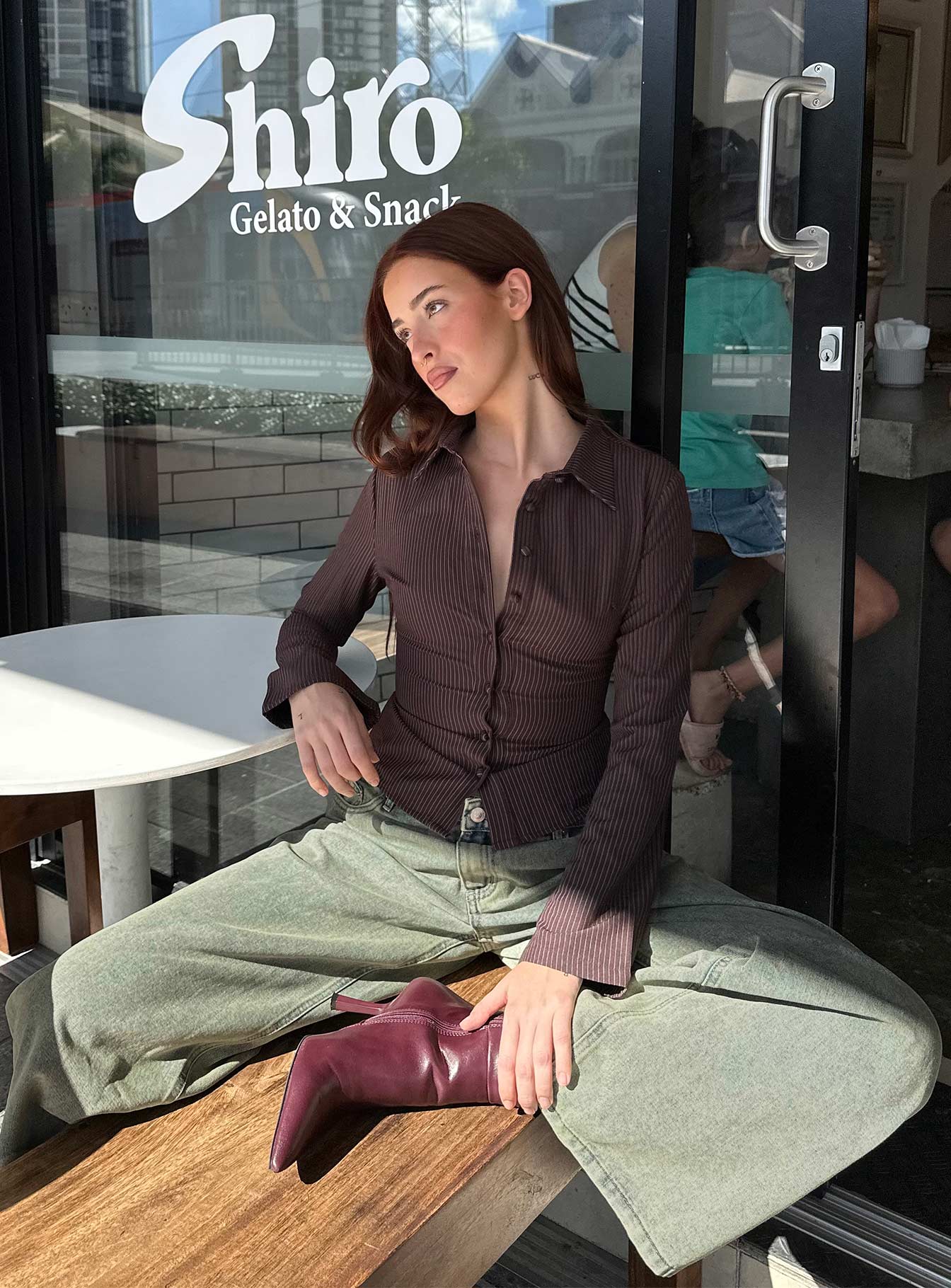 Lenia | Camicetta con maniche ampie