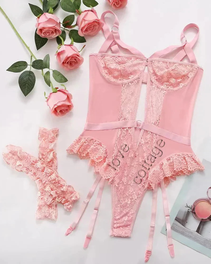 CELIA | Body sexy in pizzo