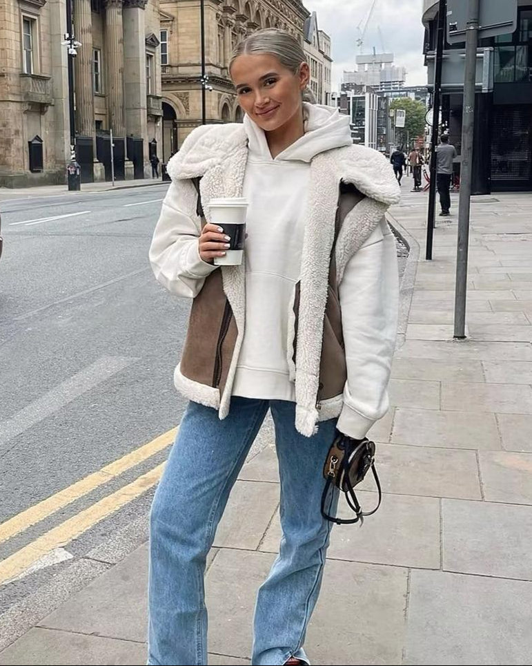 Evi | Gilet Teddy Autunno