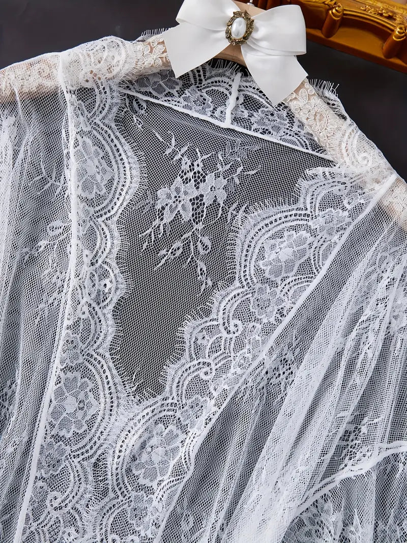 Body con scollo profondo di pizzo