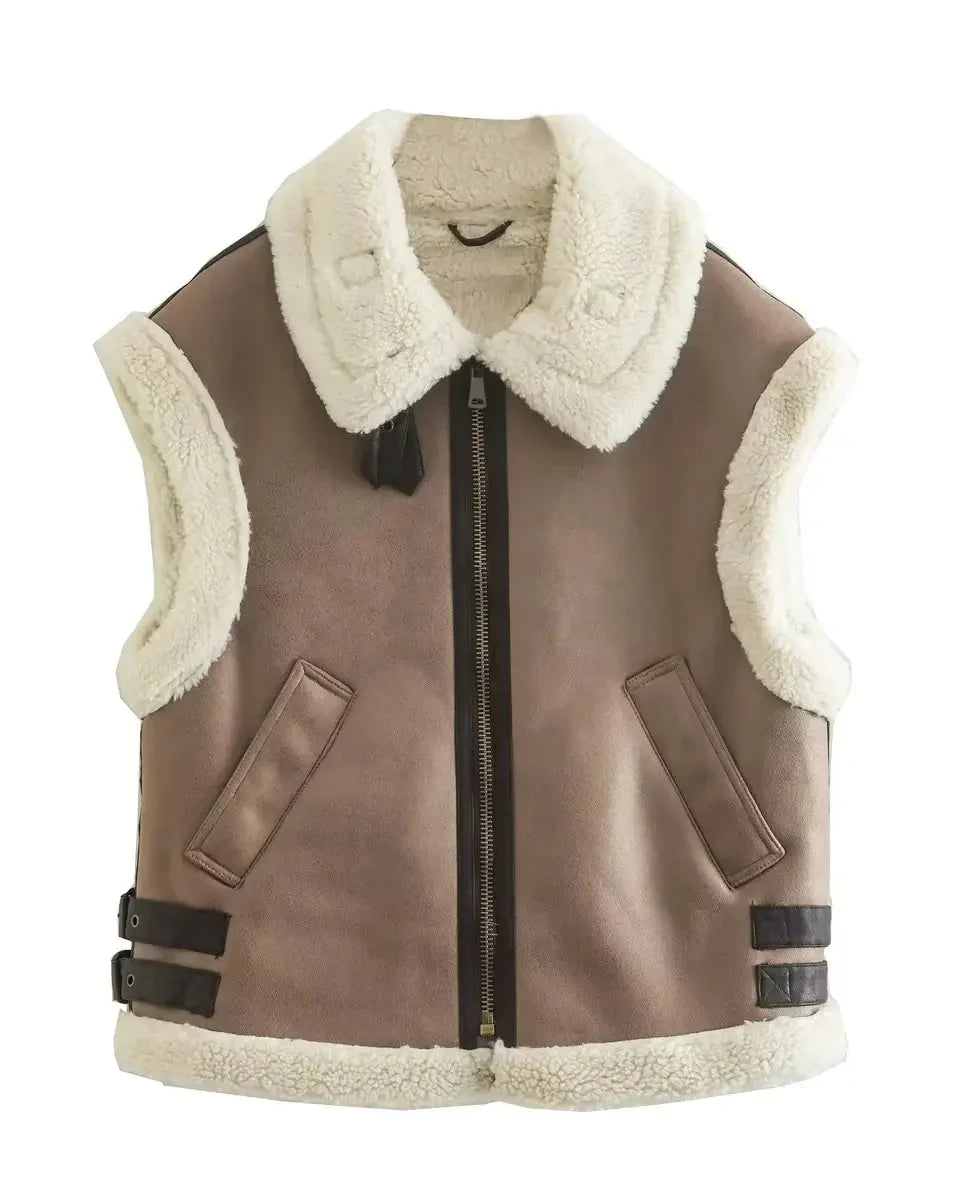 Evi | Gilet Teddy Autunno