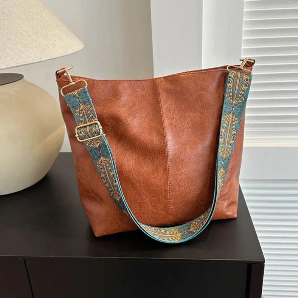Greta | Borsa a spalla vintage in pelle