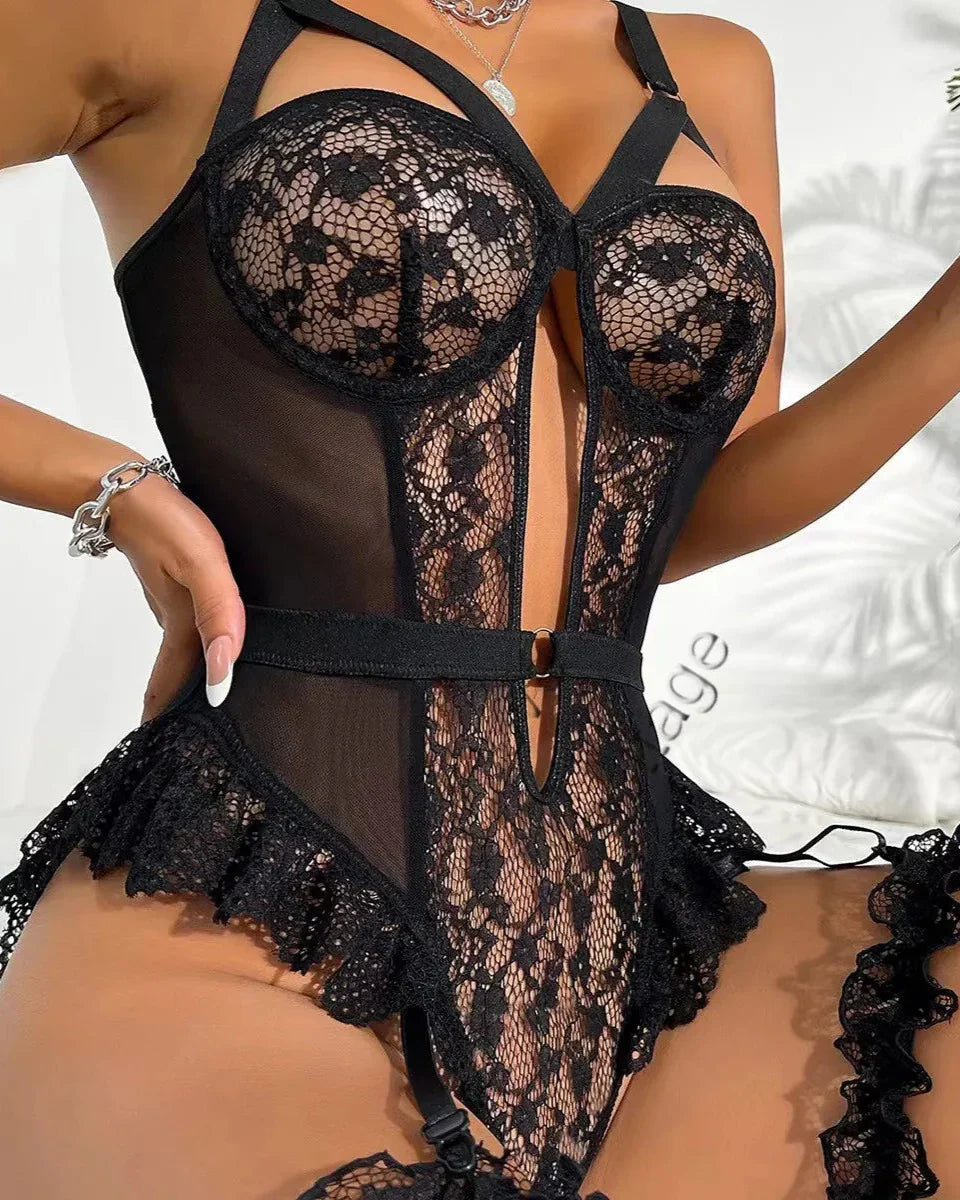 CELIA | Body sexy in pizzo