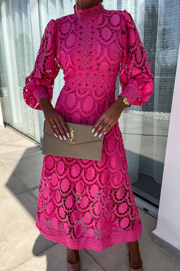 Liza | Abito romantico in pizzo