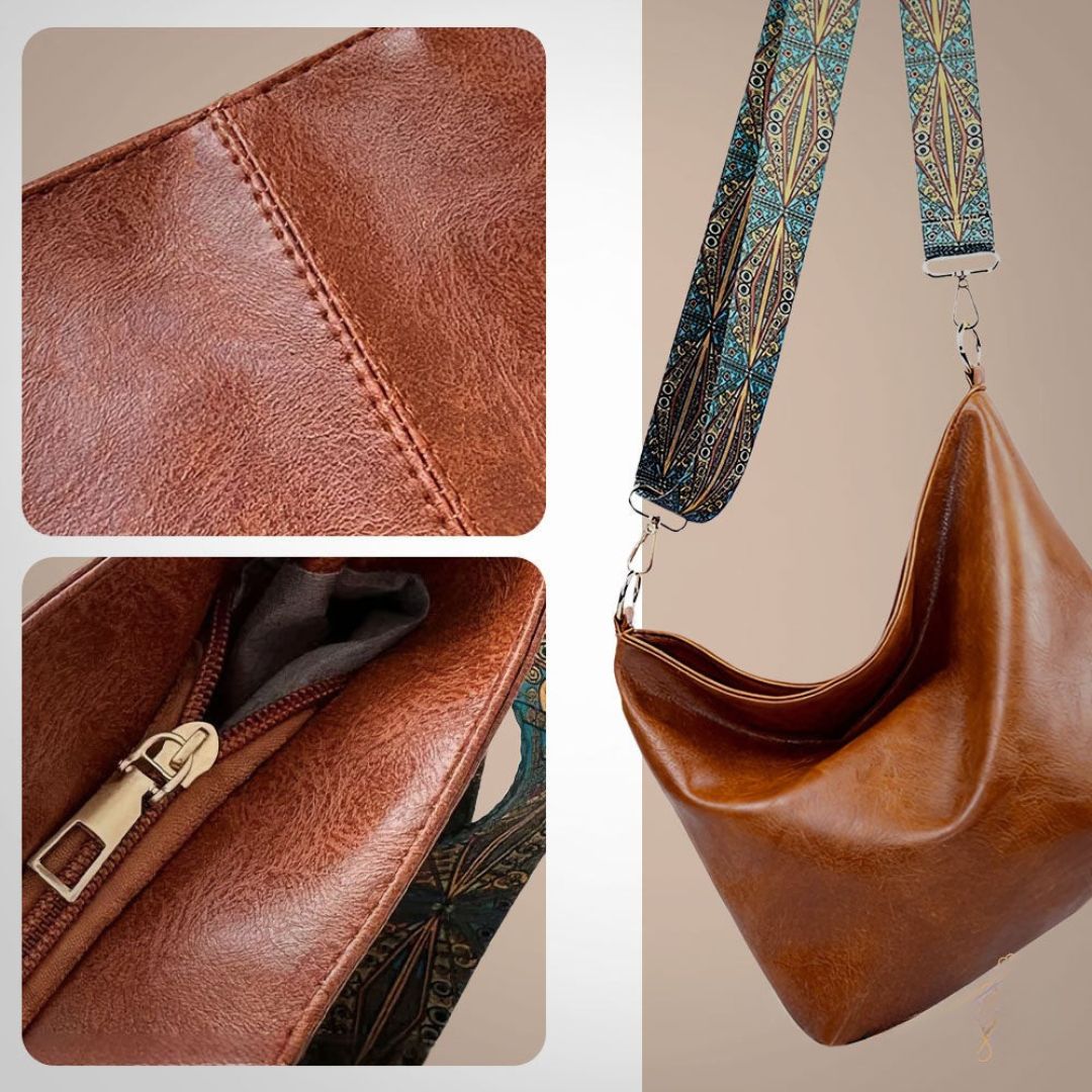 Greta | Borsa a spalla vintage in pelle