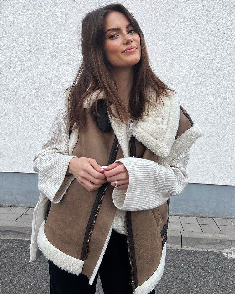 Evi | Gilet Teddy Autunno